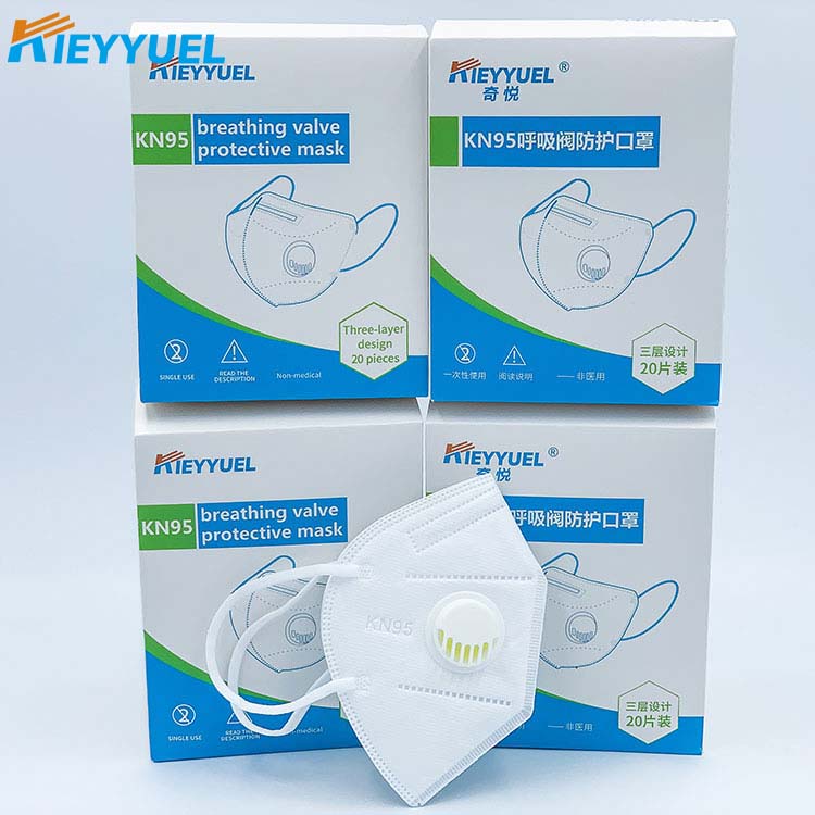 KN95 Ademhalingsventiel beschermend masker